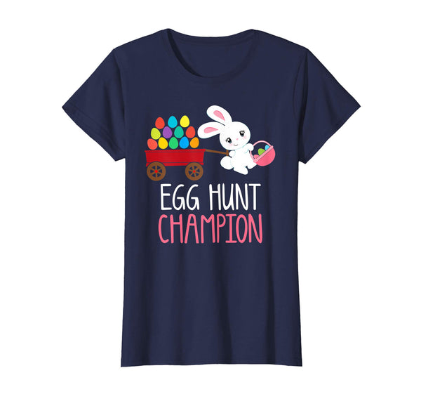 Easter Bunny T-Shirt Girls Kids Toddlers EGG HUNT CHAMPION