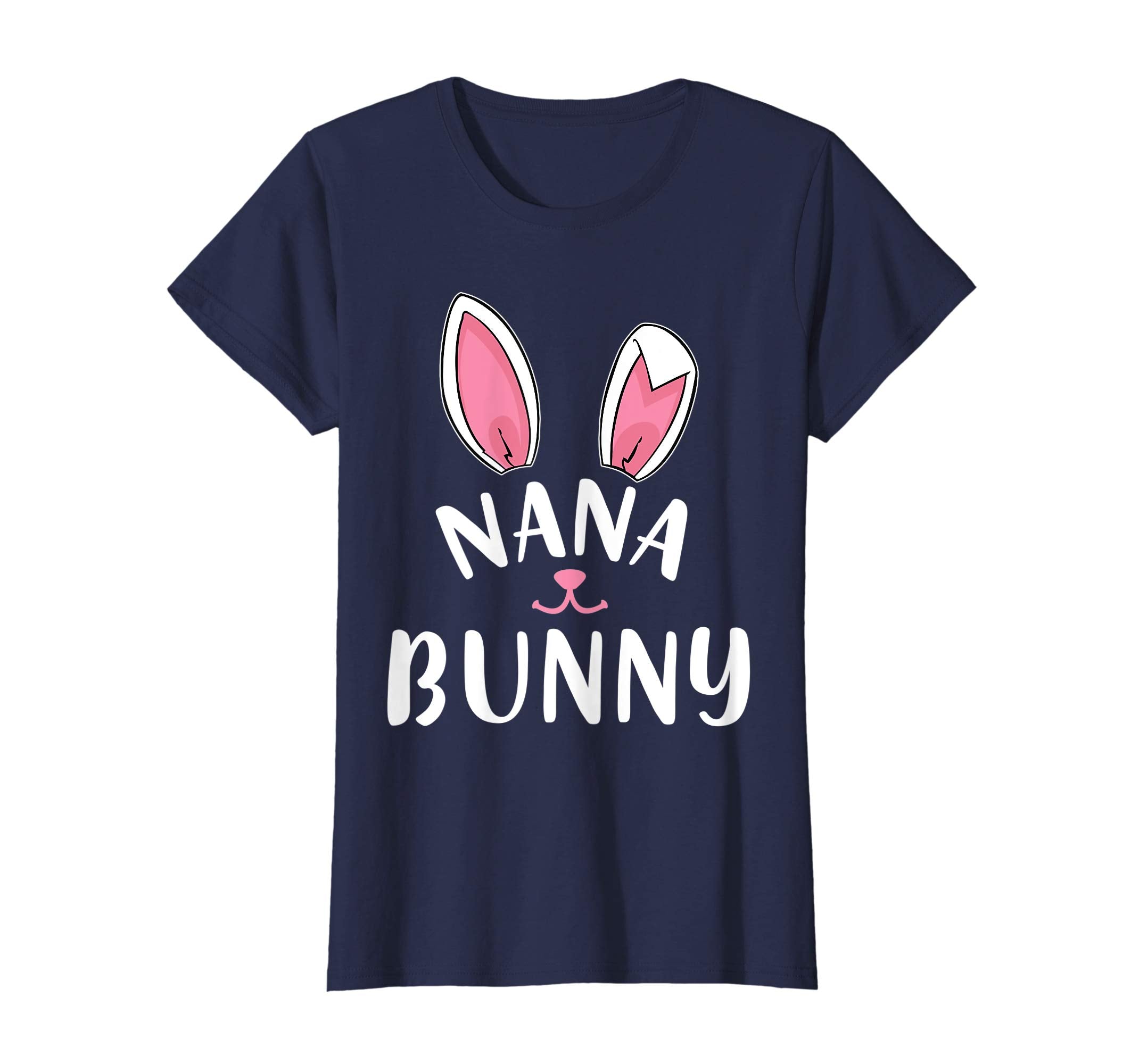 Cute Bunny Rabbit Emotion Face Happy Easter Shirt Nana Bunny