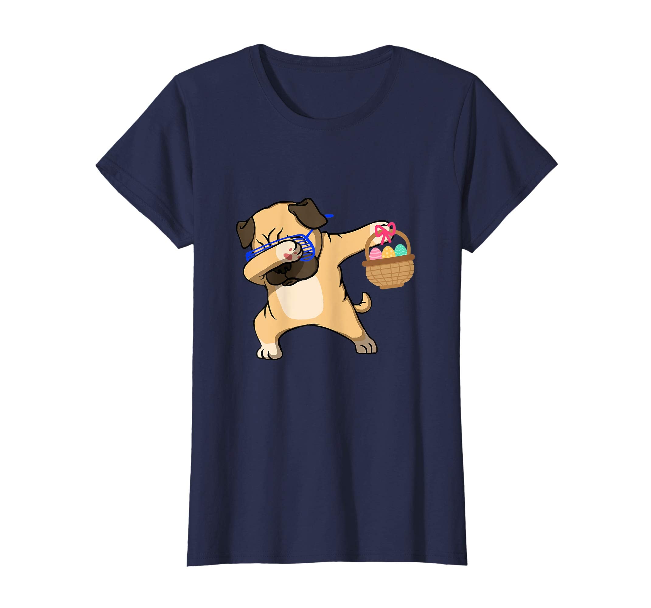 Pug Dabbing Easter Cute Easter Shirt Cute Pug For Boys Girls