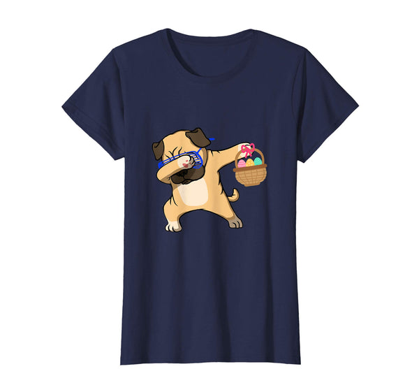 Pug Dabbing Easter Cute Easter Shirt Cute Pug For Boys Girls