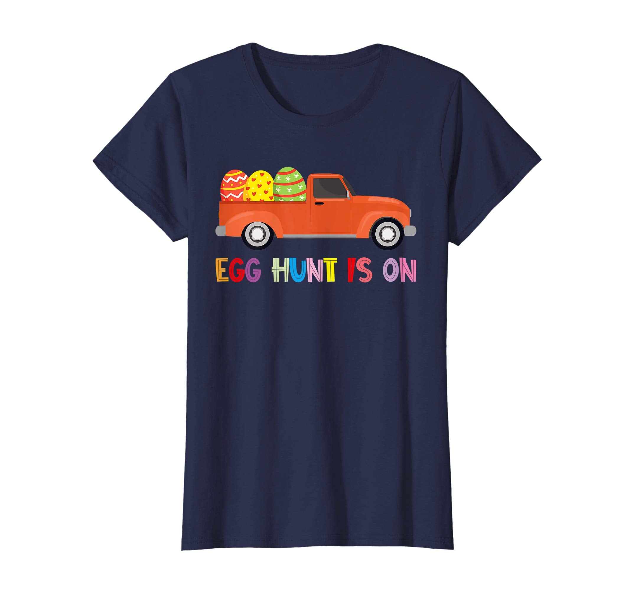 Happy Easter Truck Egg Hunt Is On Kids Boys Girls Shirt Gift