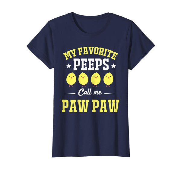 My Favorite Peeps Call Me Paw Paw Easter Day T-Shirt