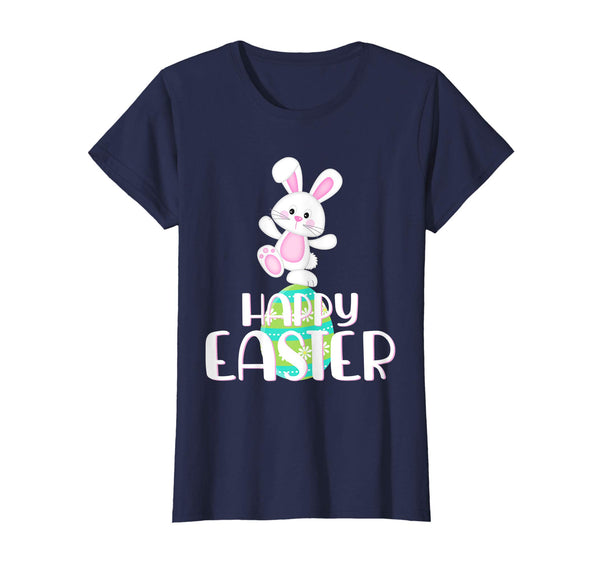Happy Easter Shirt Cute Bunny &amp; Colorful Egg Easter Gift