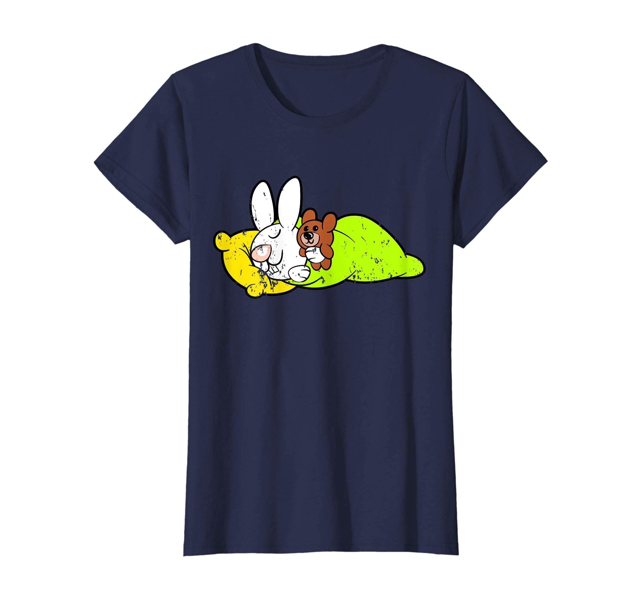 Retro Vintage Grunge Funny Cute Easter Bunny Egg Fun T-Shirt