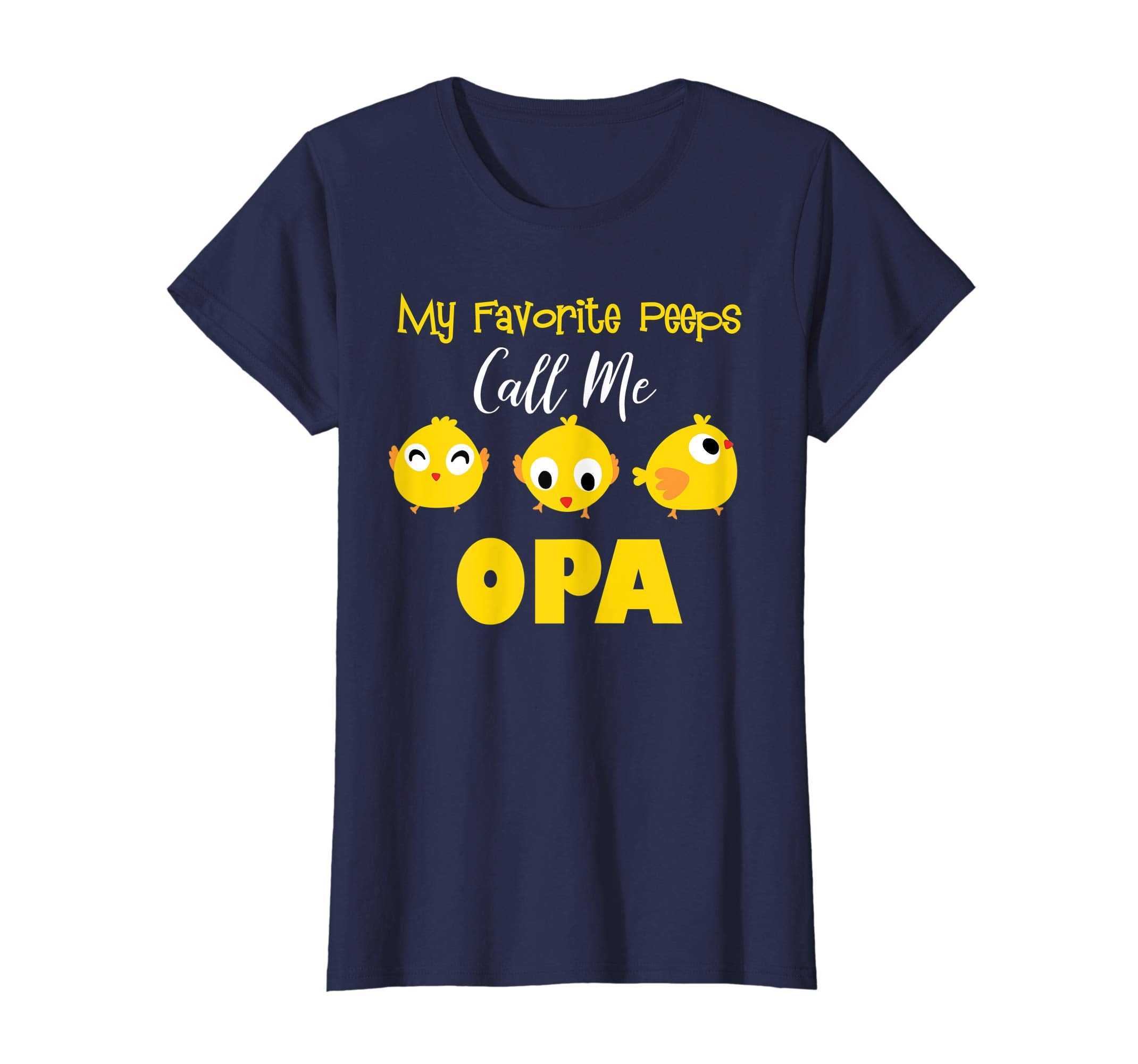 My Favorite Peeps Call Me Opa Shirt Easter Day Bunny Gift
