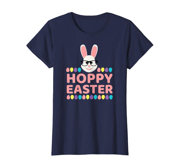 Hoppy Easter Bunny Shirt For Boys Girls Women Men Funny Tee