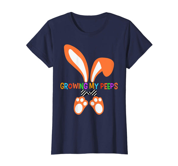 Growing my peeps cute Bunny baby Easter T shirt