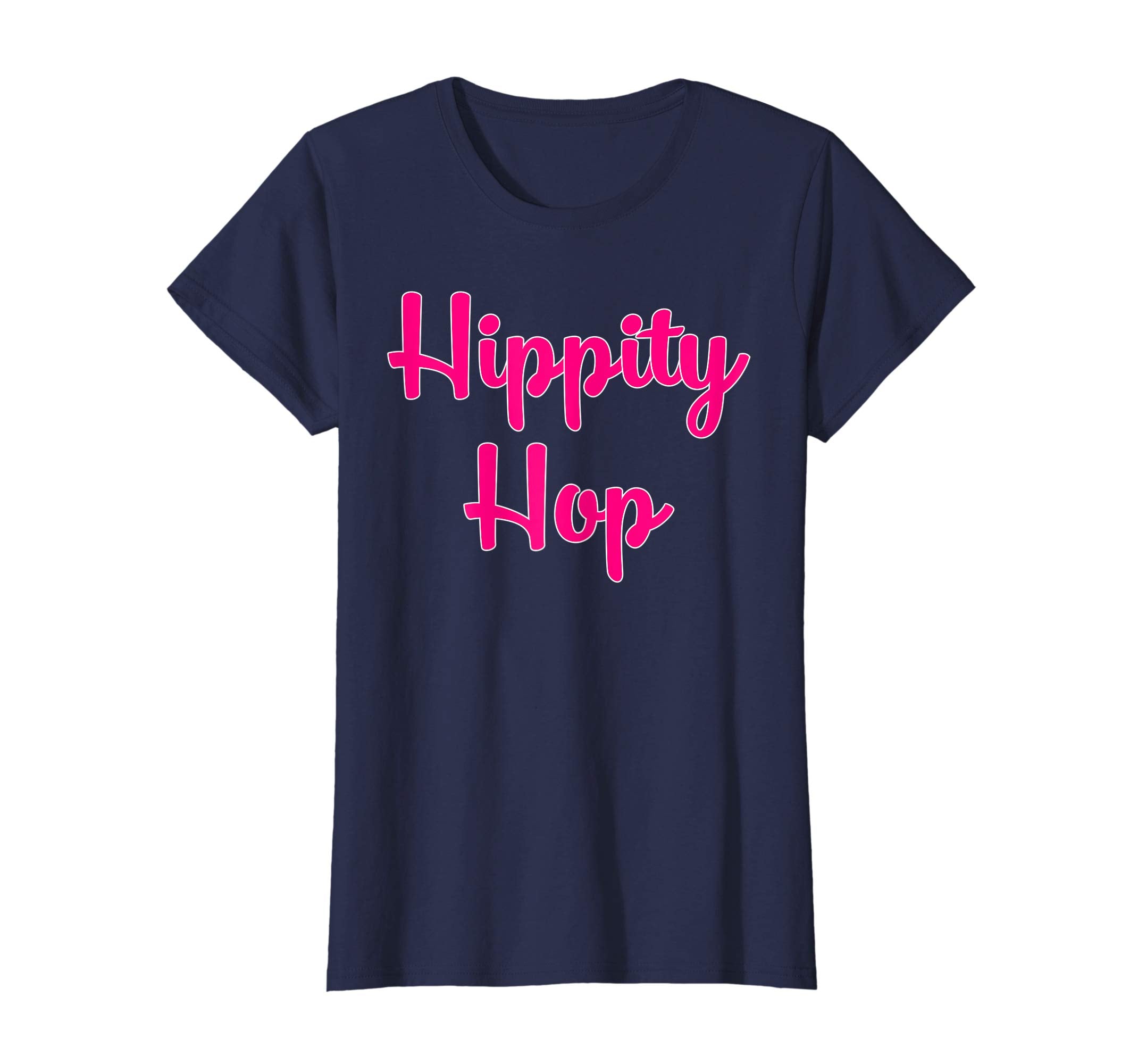 Hippity Hop Shirt Easter Meme Funny Gift Pink Graphic Tee