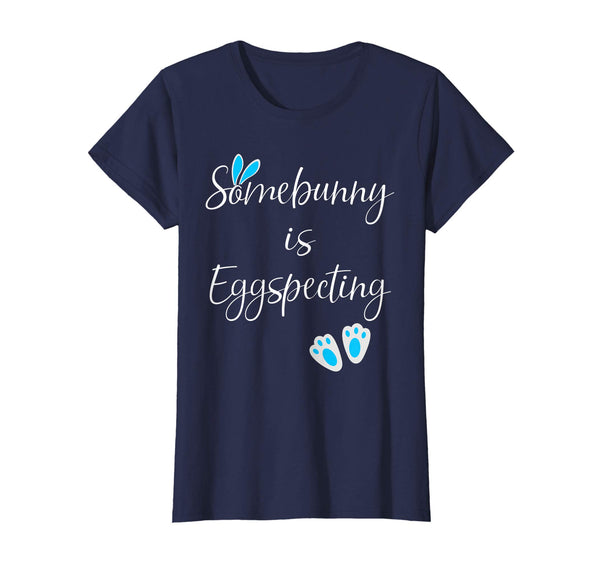 Easter Pregnancy Announcement Somebunny Is Eggspecting Shirt