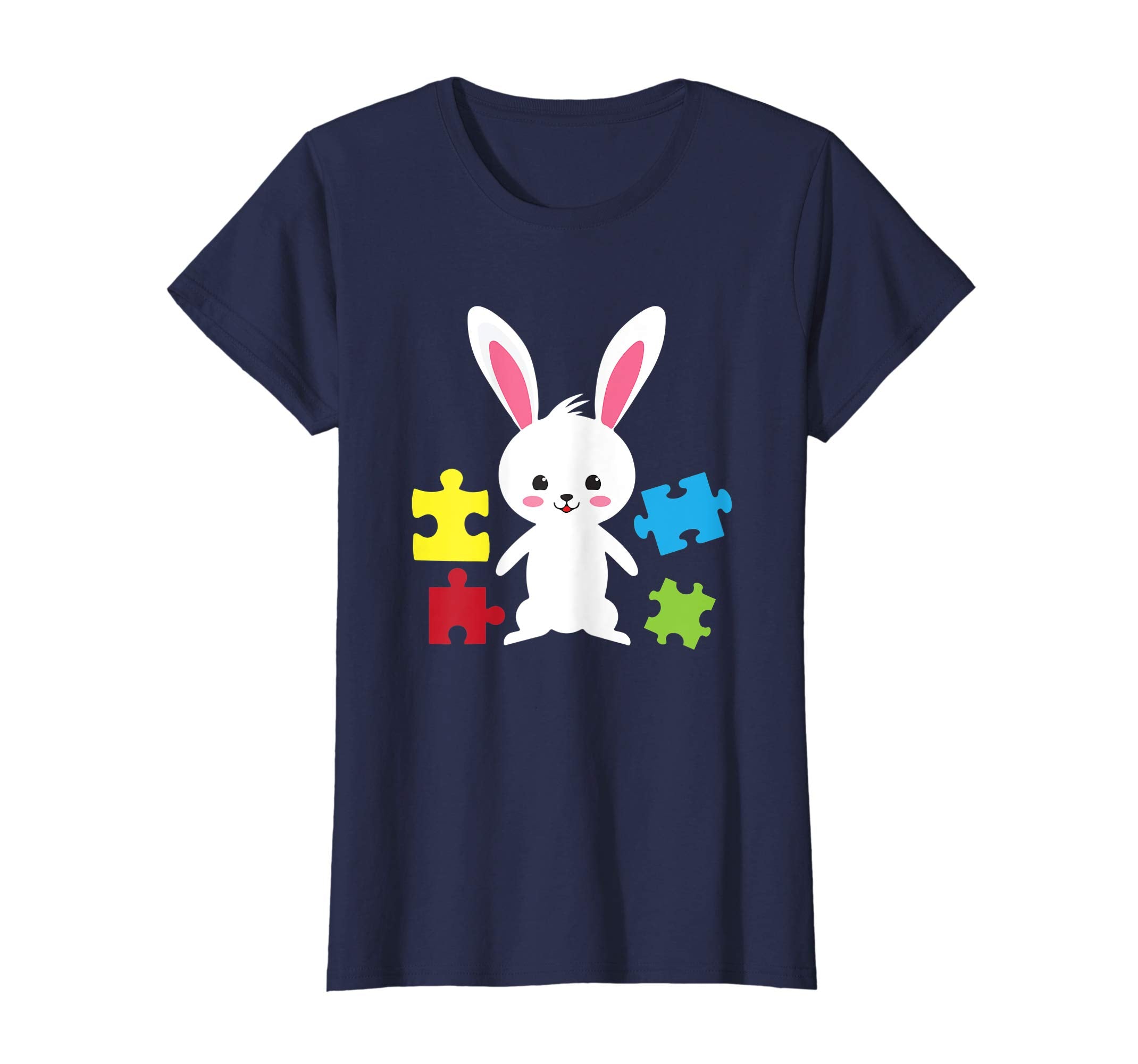 Autism Awareness Puzzle Easter Bunny Easter 2019 T Shirt