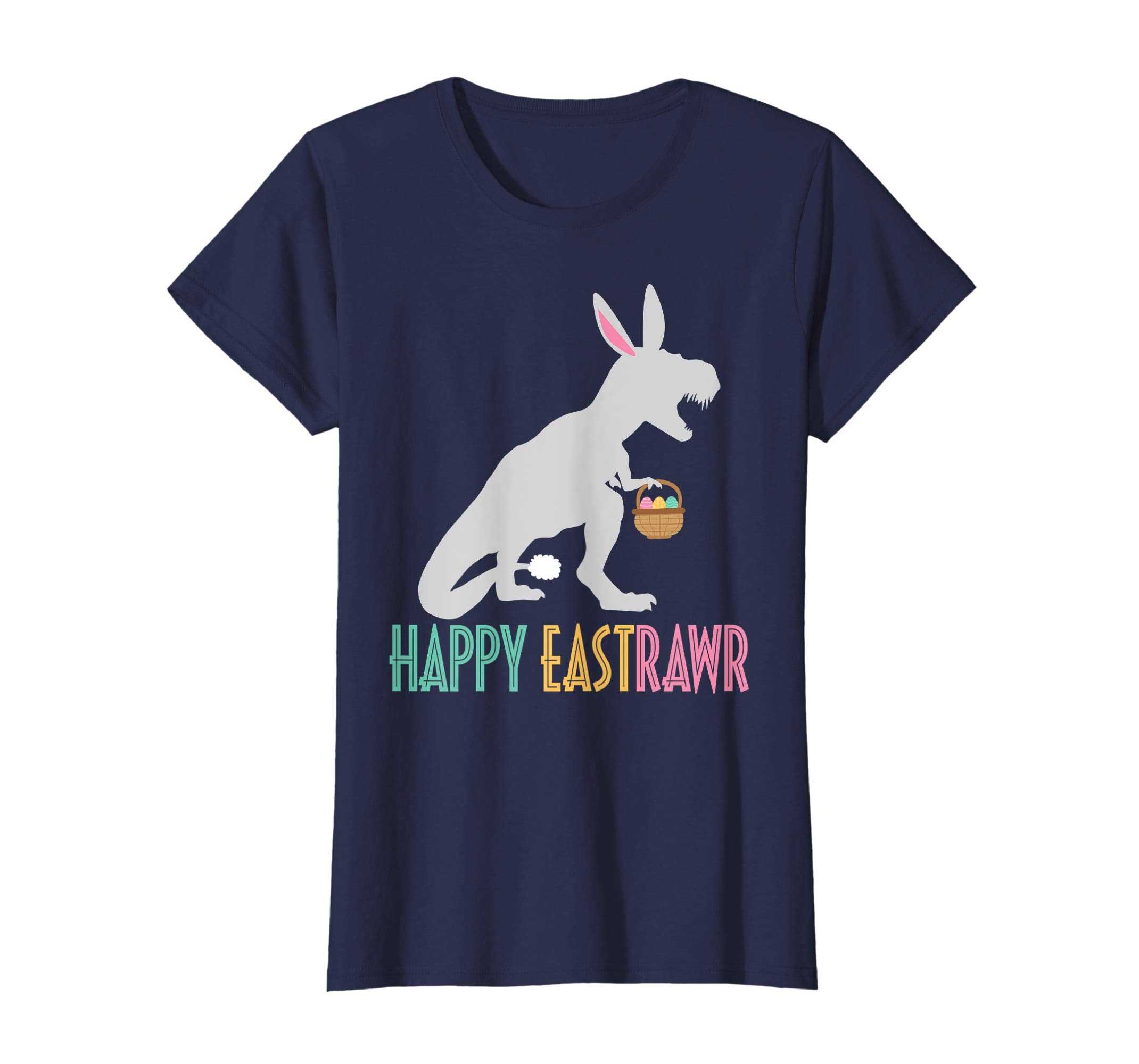 Happy Eastrawr T Rex Bunny Egg Easter Funny Shirt