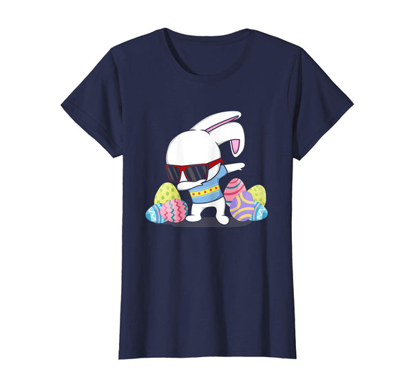 Dabbing Easter Bunny Rabbit T-Shirt Kids Boys Girls