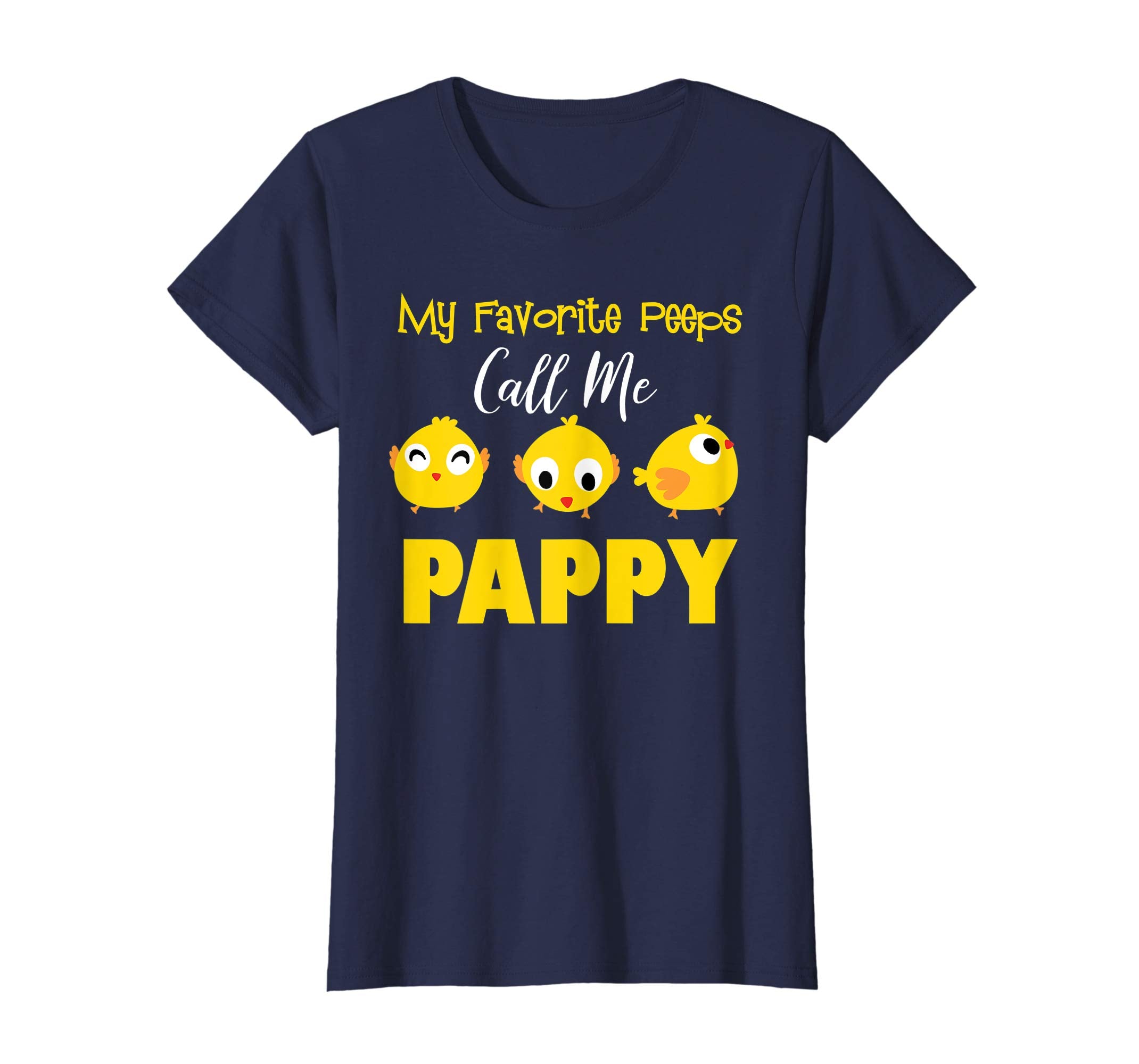 My Favorite Peeps Call Me Pappy Shirt Easter Day Bunny Gift