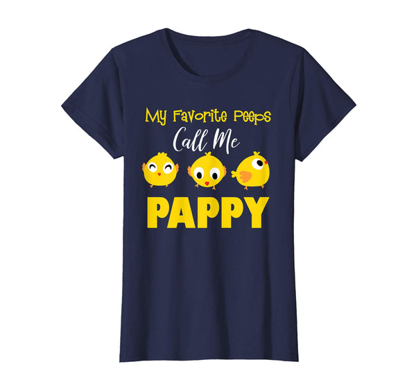My Favorite Peeps Call Me Pappy Shirt Easter Day Bunny Gift