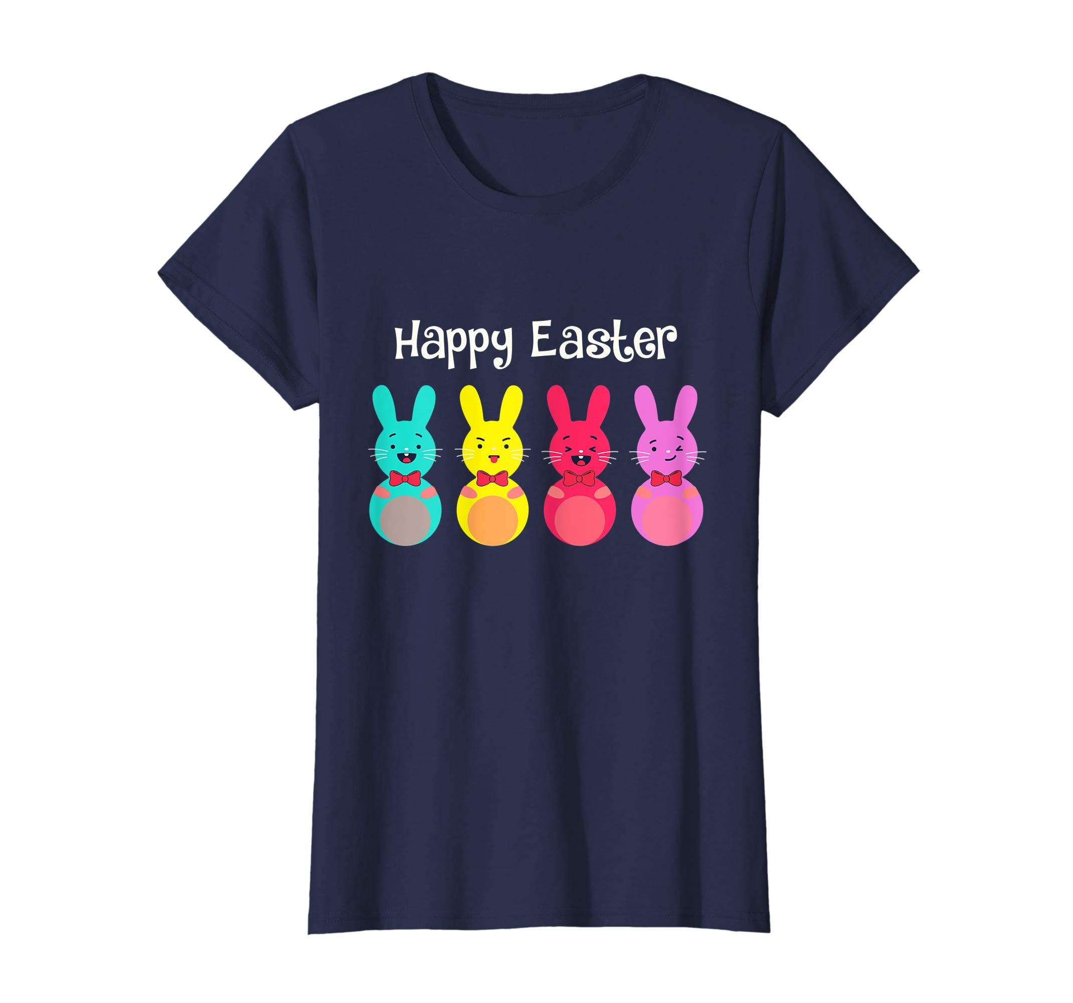 Happy Easter Shirt For Boys Girls Women Men Colorful Eggs