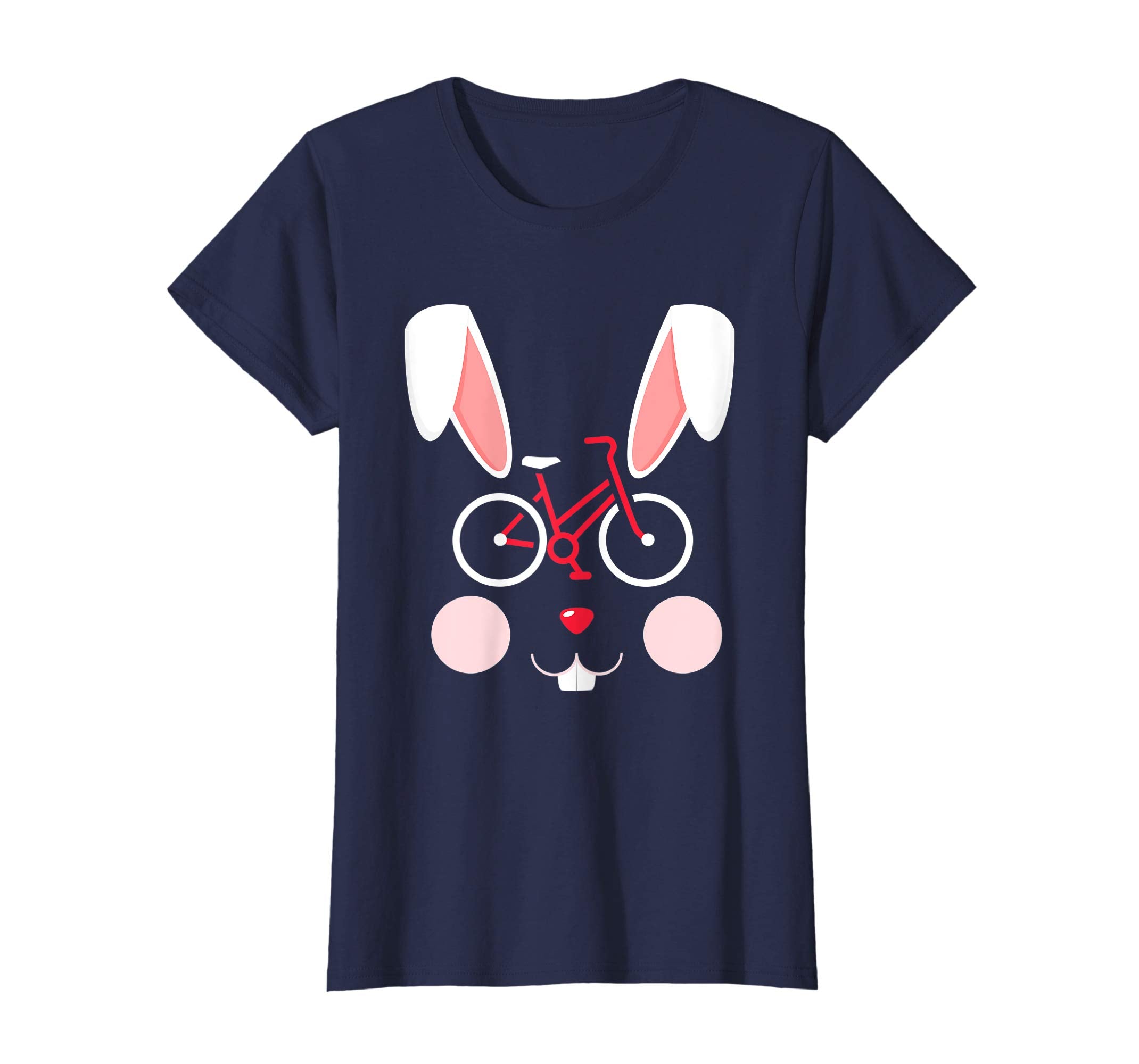 Cycling Bunny Easter Bicycle Costume Funny Cyclist TShirt