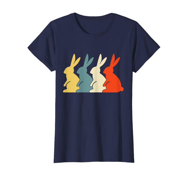 Vintage Retro Bunny Rabbit Lover T-Shirt Easter Day