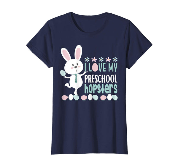 Easter Preschool Teacher Shirt Gift Easter T-Shirt Women
