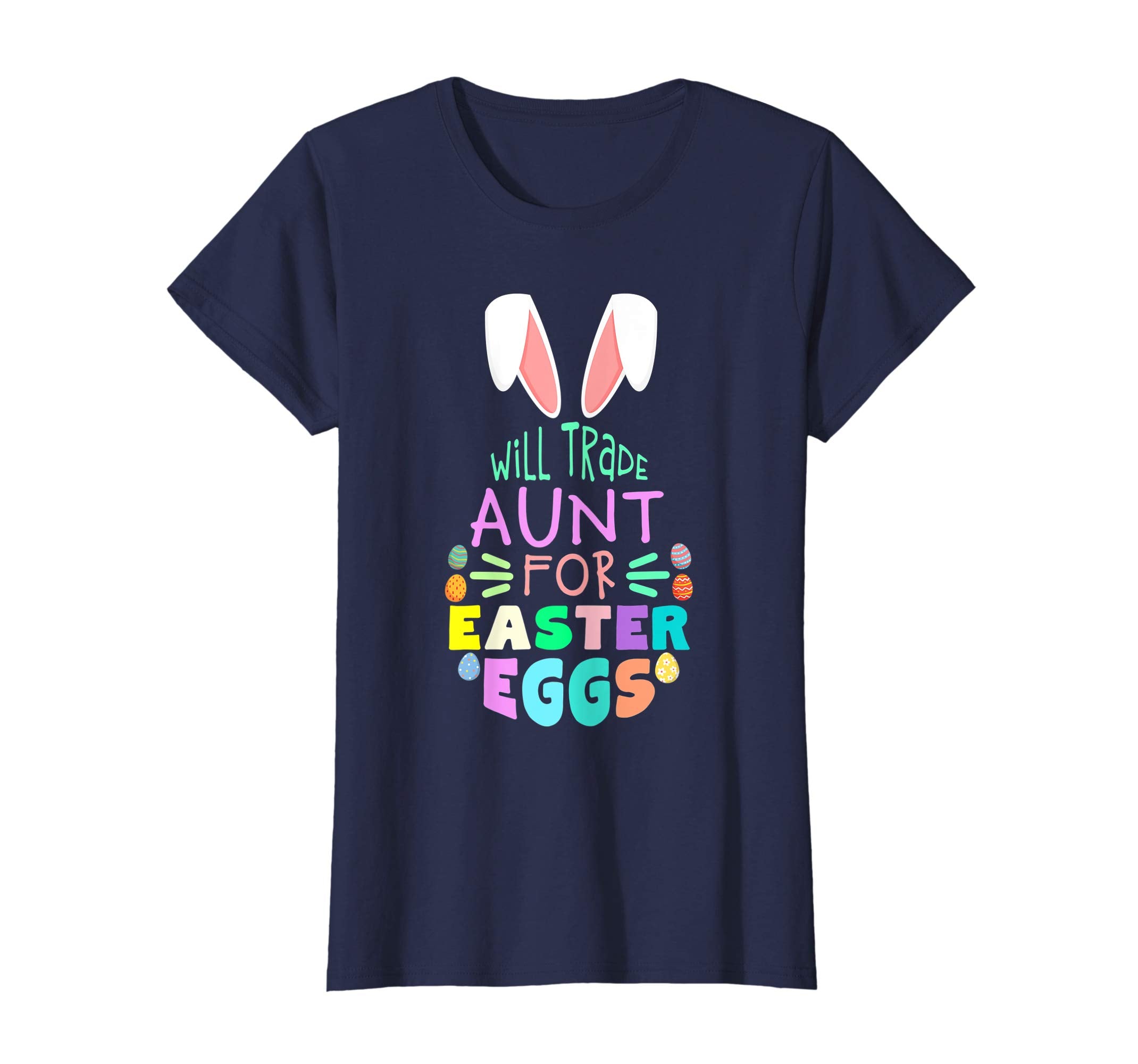 Will Trade Aunt For Eggs Happy Easter Boys Girls T Shirt