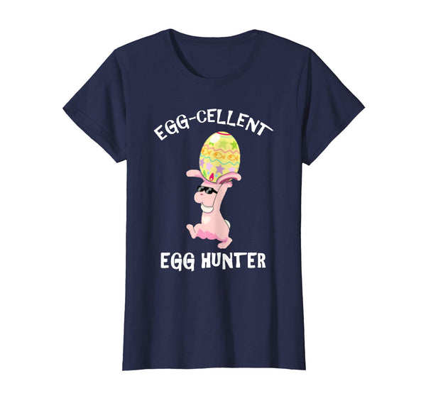 Egg-cellent Egg Hunter Easter T-Shirt Boys Girls Bunny Gift