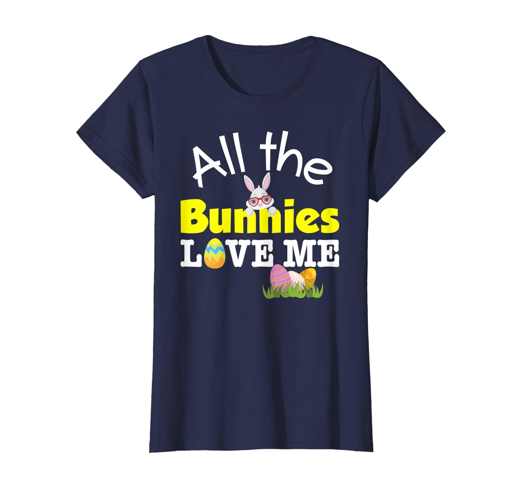 All The Bunnies Loves Me Cute Bunny Easter Day T-Shirt Boys