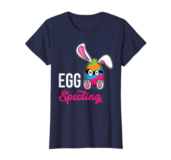 Cute Easter Bunny Gift Shirt Eggspecting Expecting Tee