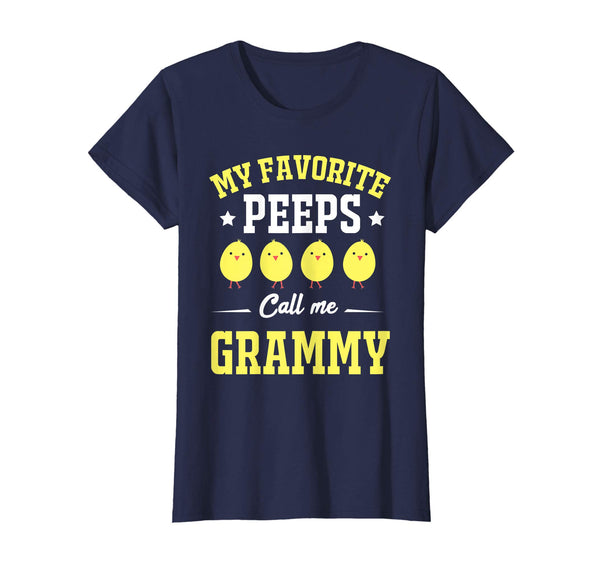 My Favorite Peeps Call Me Grammy Easter Day T-Shirt