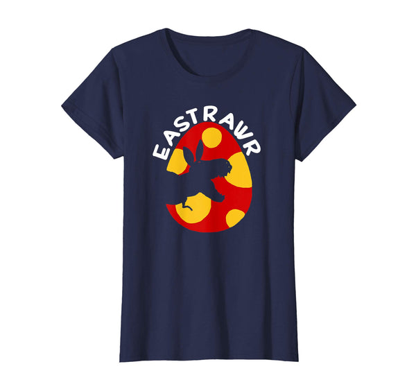 VSS8 Shopping Easter Bunny T Shirt T Rex Boys Kids Eggs Tee