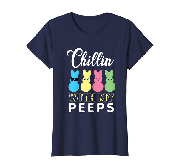 Chillin With My Peeps Tshirt Easter Bunny Candy