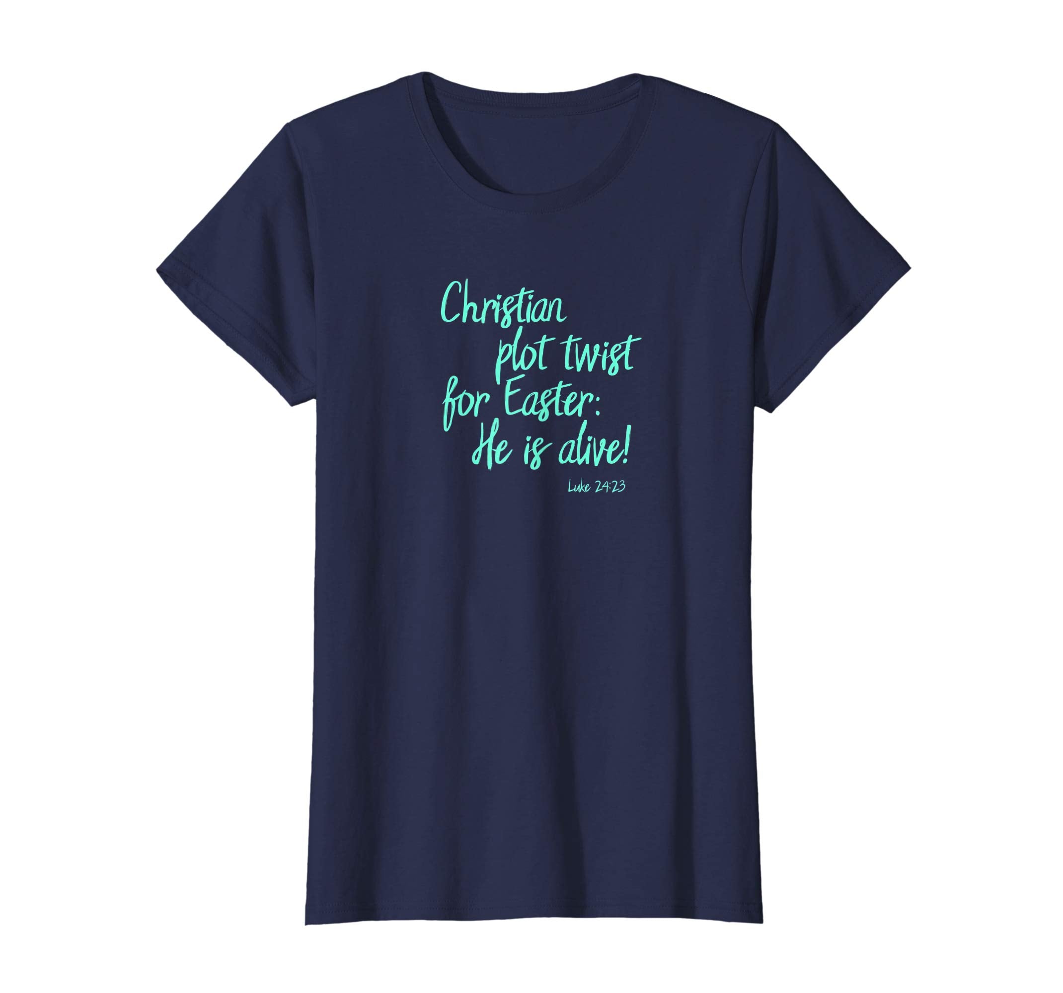 Christian Plot Twist for Easter: He Is Alive! Bible T-Shirt