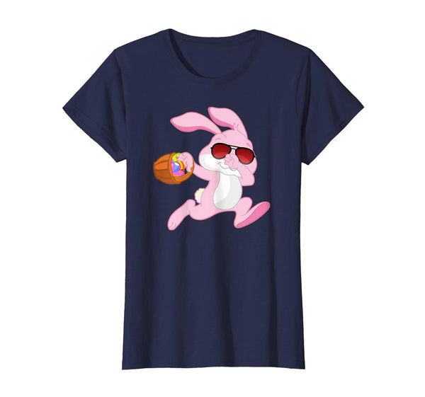 Easter Pink Rabbit Shirt, Sunglasses On Bunny Tee Gift
