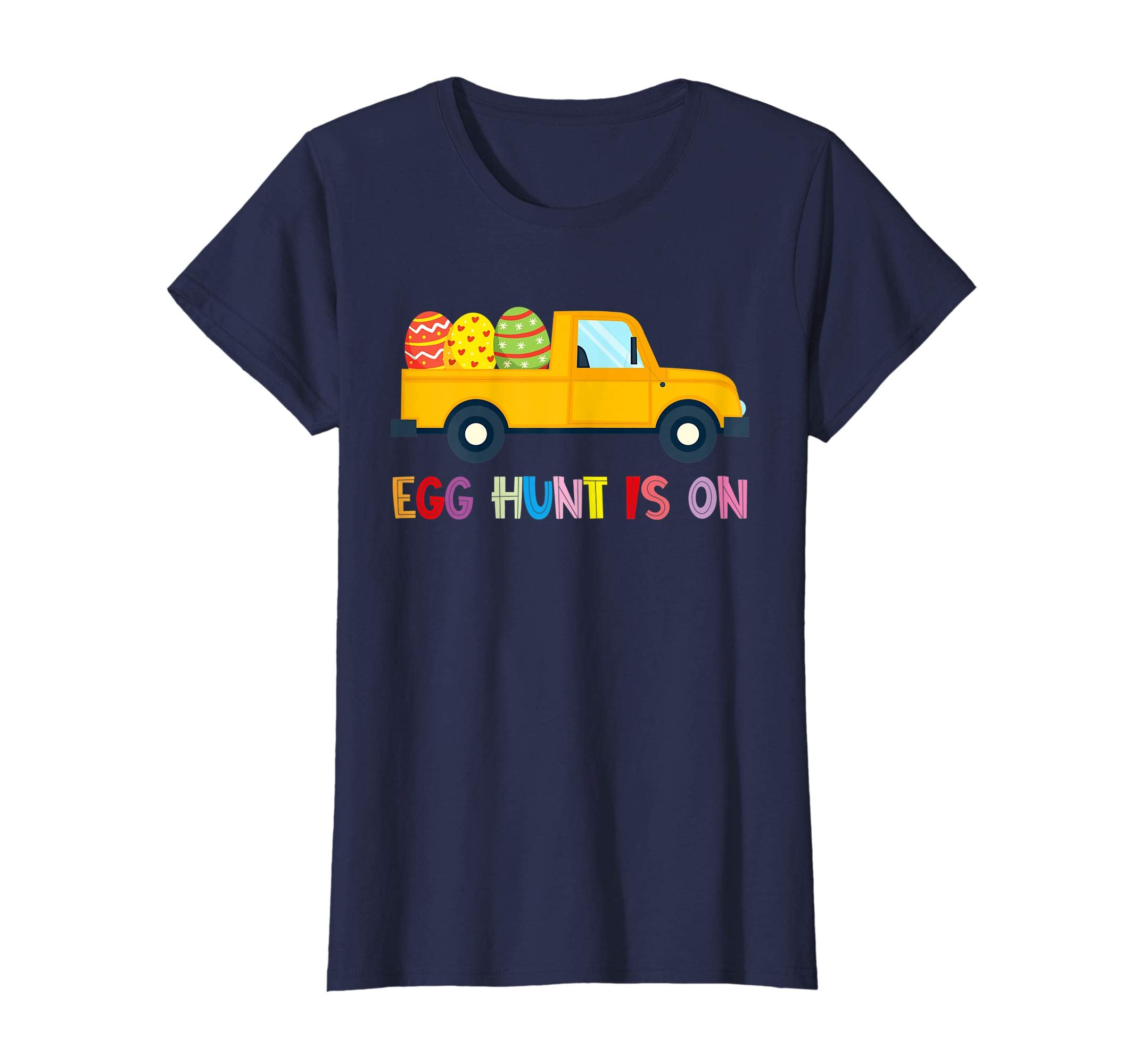 Happy Easter Truck Egg Hunt Is On Kids Boys Girls Shirt Gift
