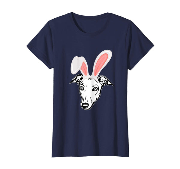 Greyhound Dressed As Easter Bunny With Rabbit Ears T-Shirt