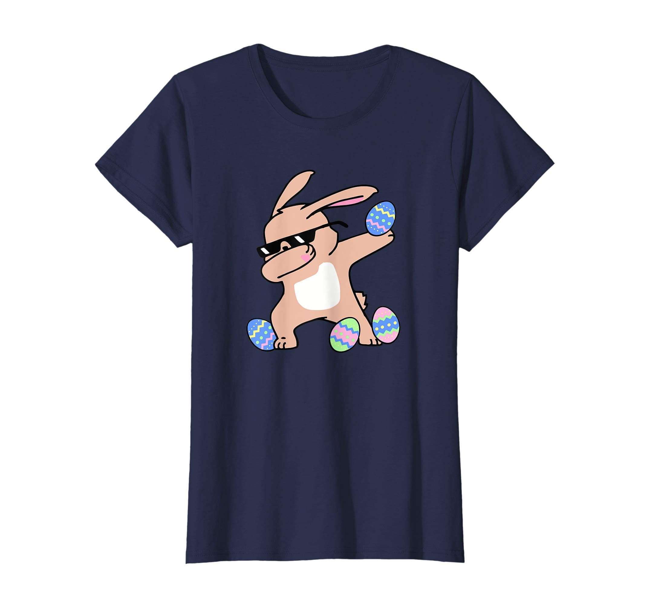 Dabbing Easter Bunny Easter Eggs Funny for Men Women T shirt