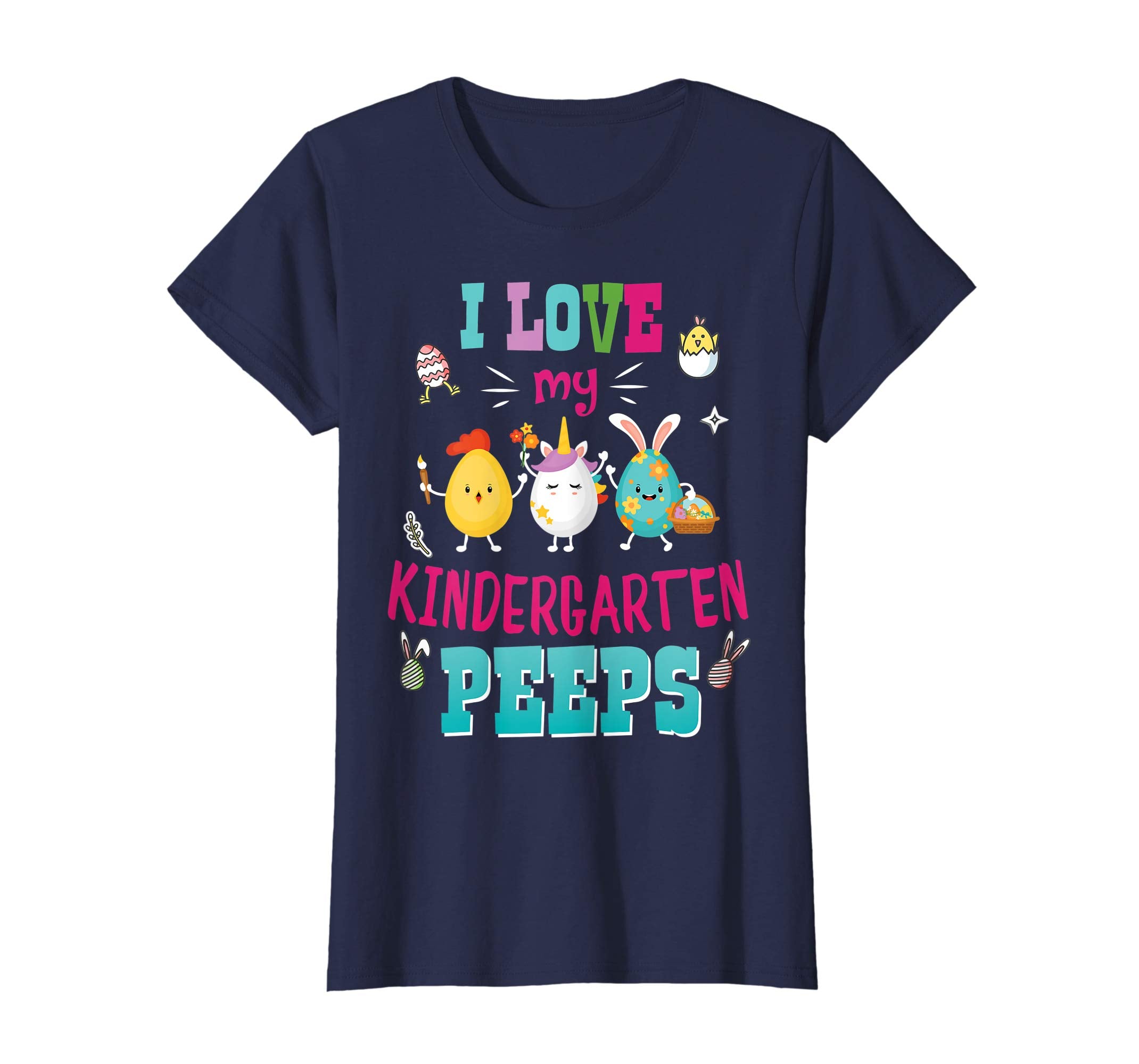 I Love My Kindergarten Peeps T-Shirt Easter Teacher