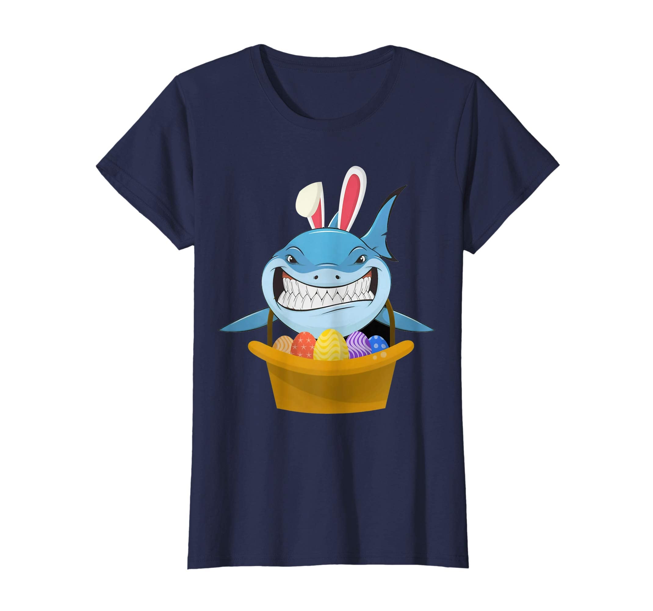 Easter Shirts For Kids Boys Girls Shark Shirt Easter Eggs