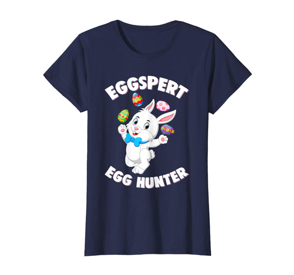 Eggspert Egg Hunter Happy Easter Kids Boys Girls T Shirt