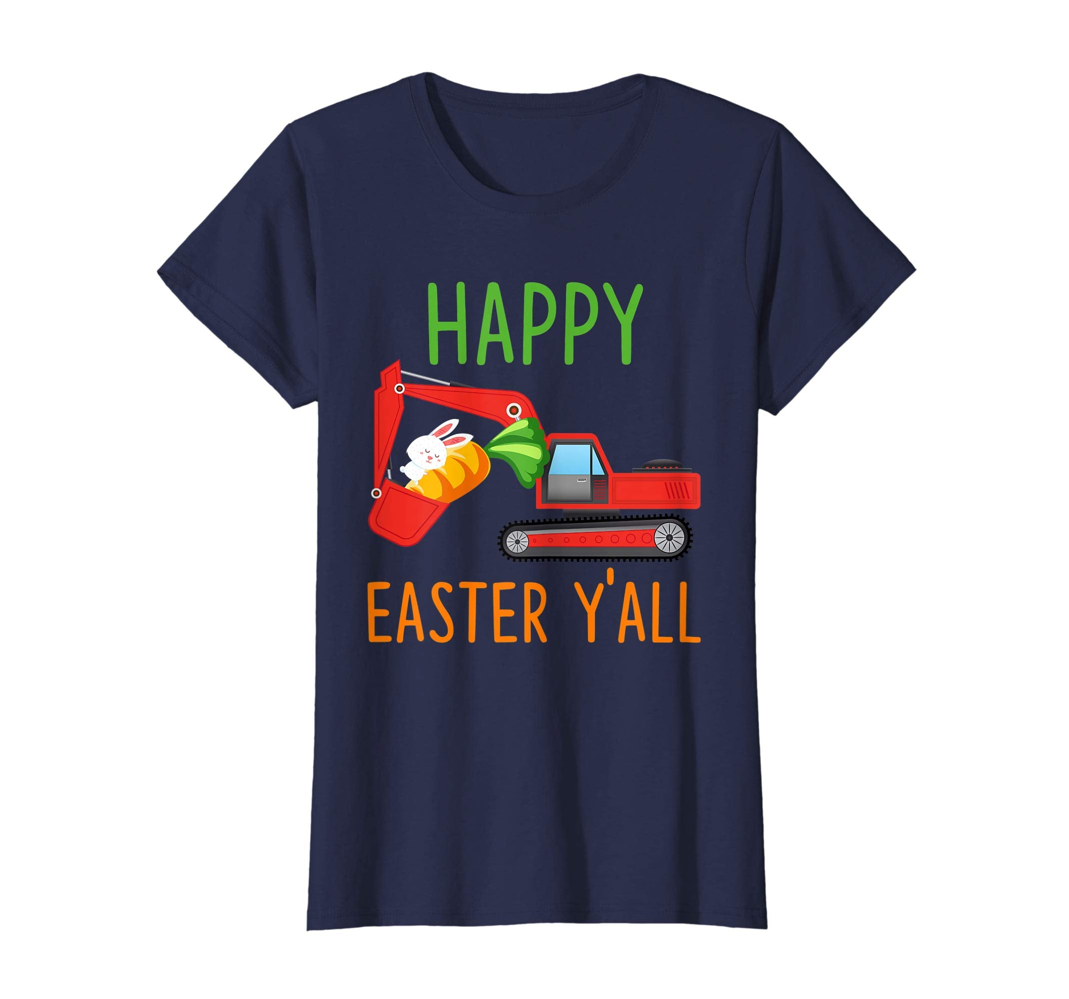 Excavator Happy-Easter-Y'all T-shirt Hunting-Season-Egg
