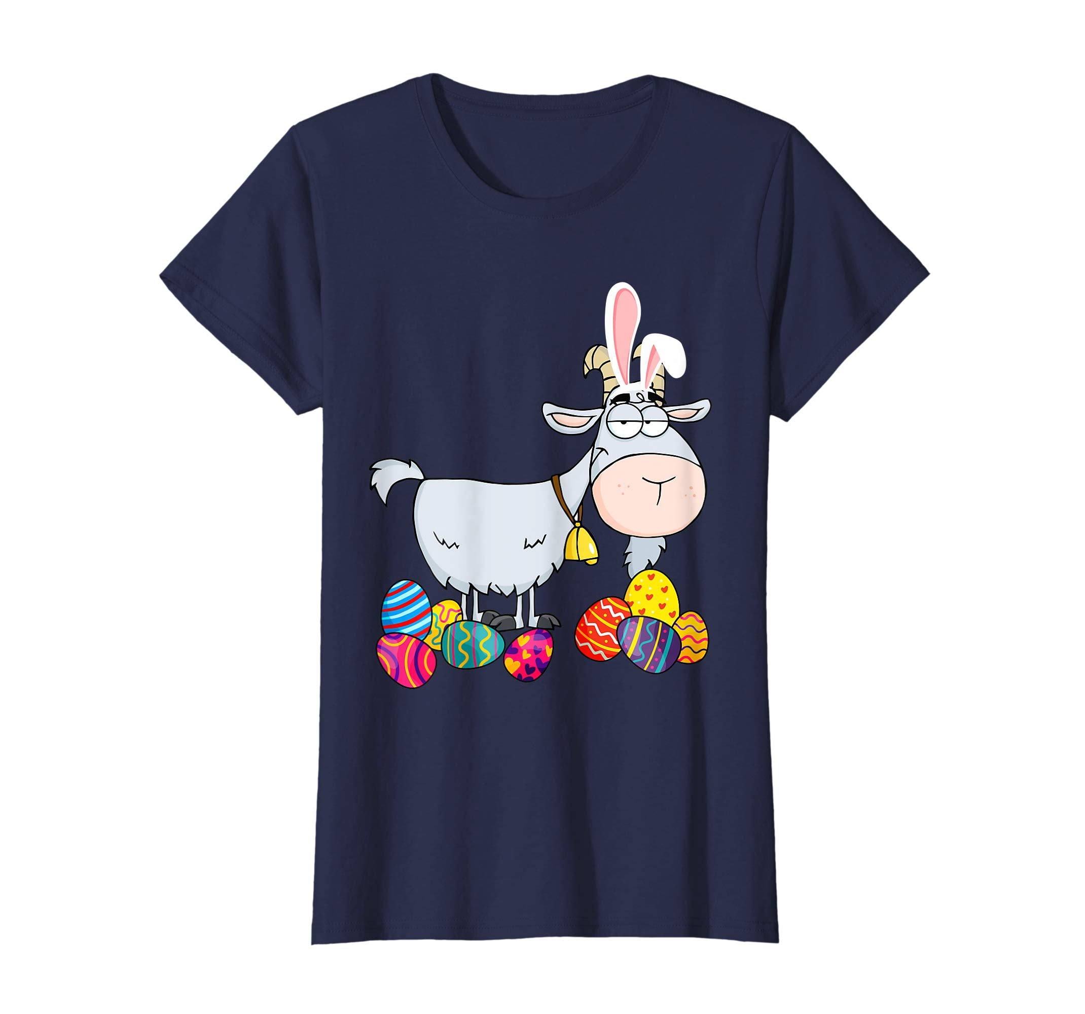 Goat Bunny Ear With Egg Easter Easter Day Shirt