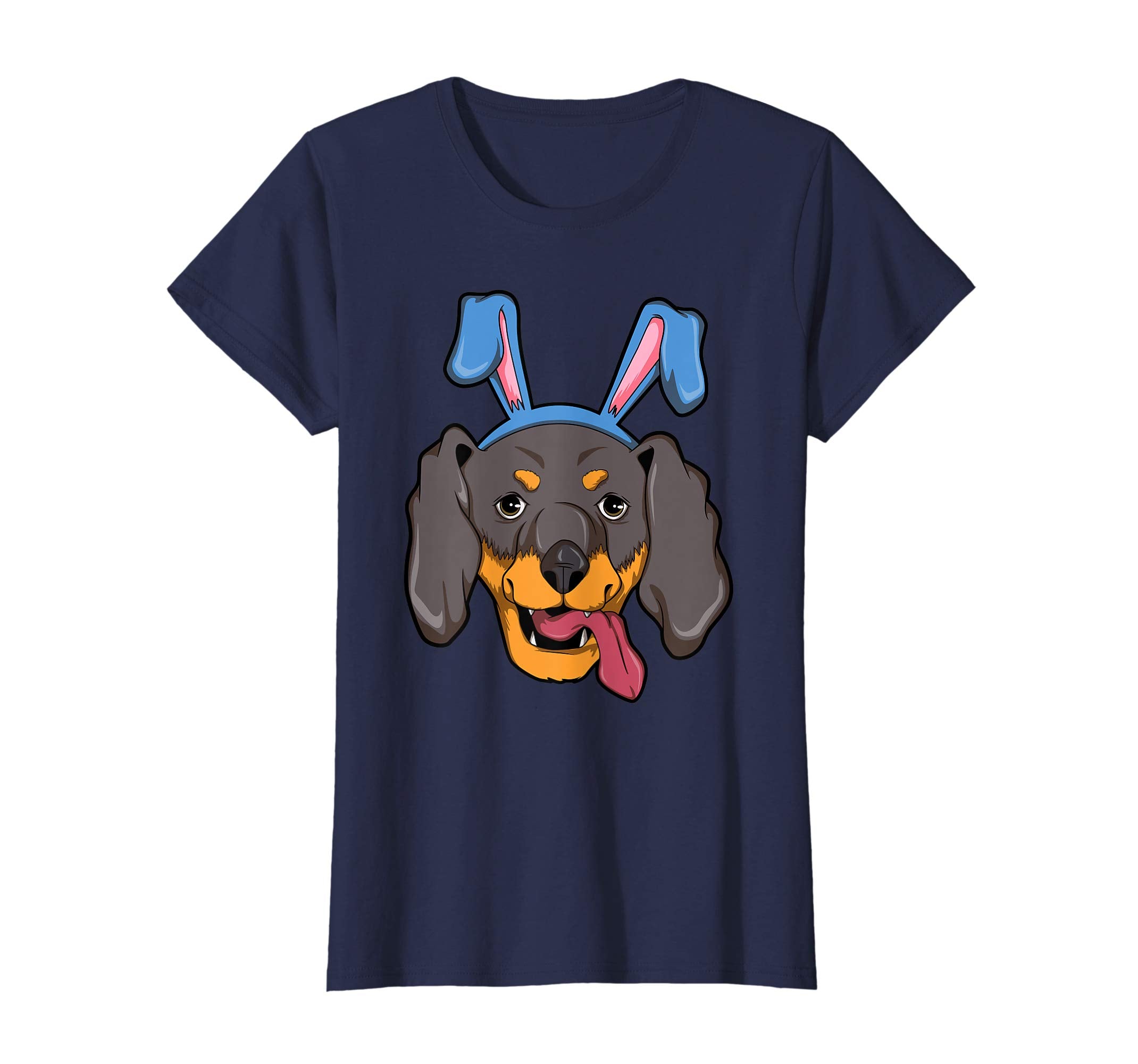 Easter Bunny Dachshund Shirt Dog Gift for Kids Men Women