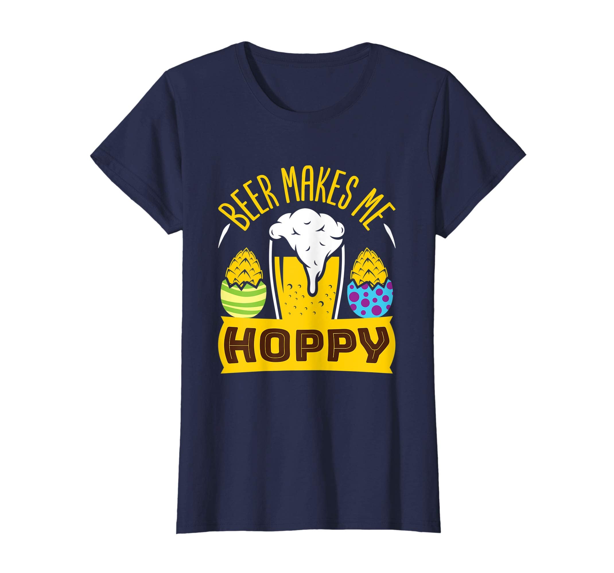 Beer Makes Me Hoppy T Shirt Easter