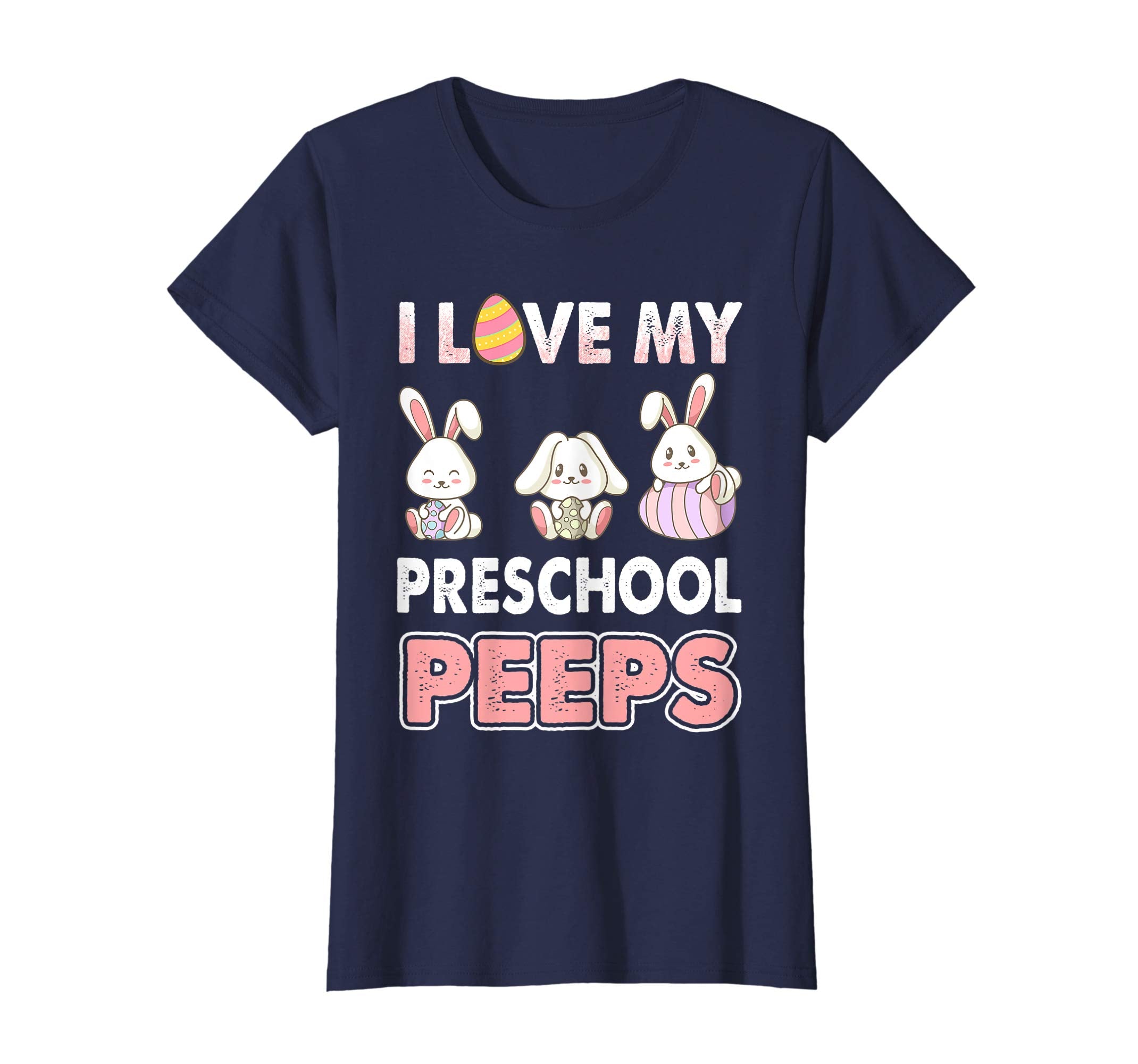 I Love My Preschool Peeps Easter Day T-Shirt