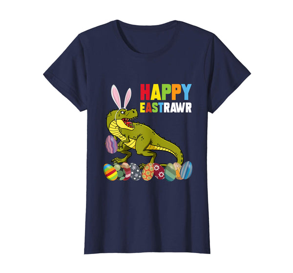 Rex Dinosaur Easter Happy Eastrawr Bunny Egg T-shirt