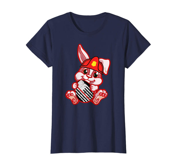 Womens Firefighter Easter Shirt