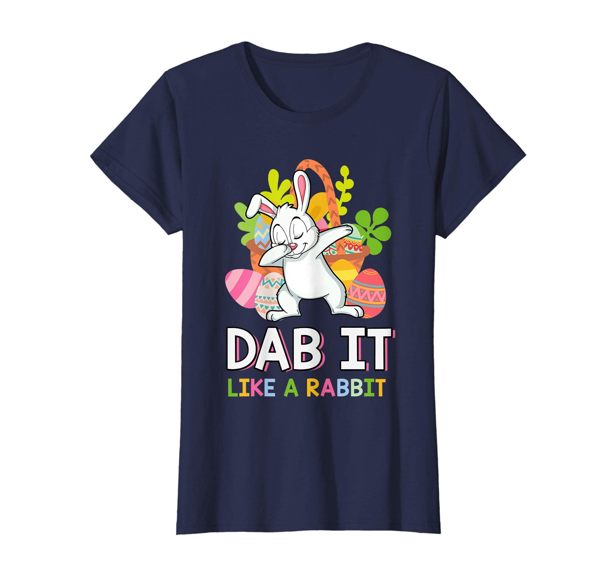 Bunny Rabbit Dabbing Easter Eggs Shirt Dab It Like A Rabbit