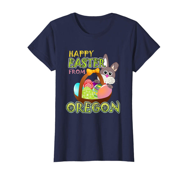 Happy Easter from Oregon Funny States T-Shirt