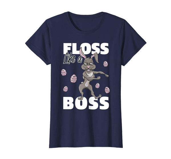 Boys Flossing Easter Bunny T-Shirt Kids Floss Like A Boss