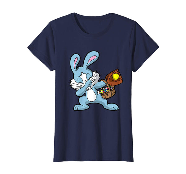 Dabbing Easter Bunny Kids Shirt Softball Dab Dance Gift