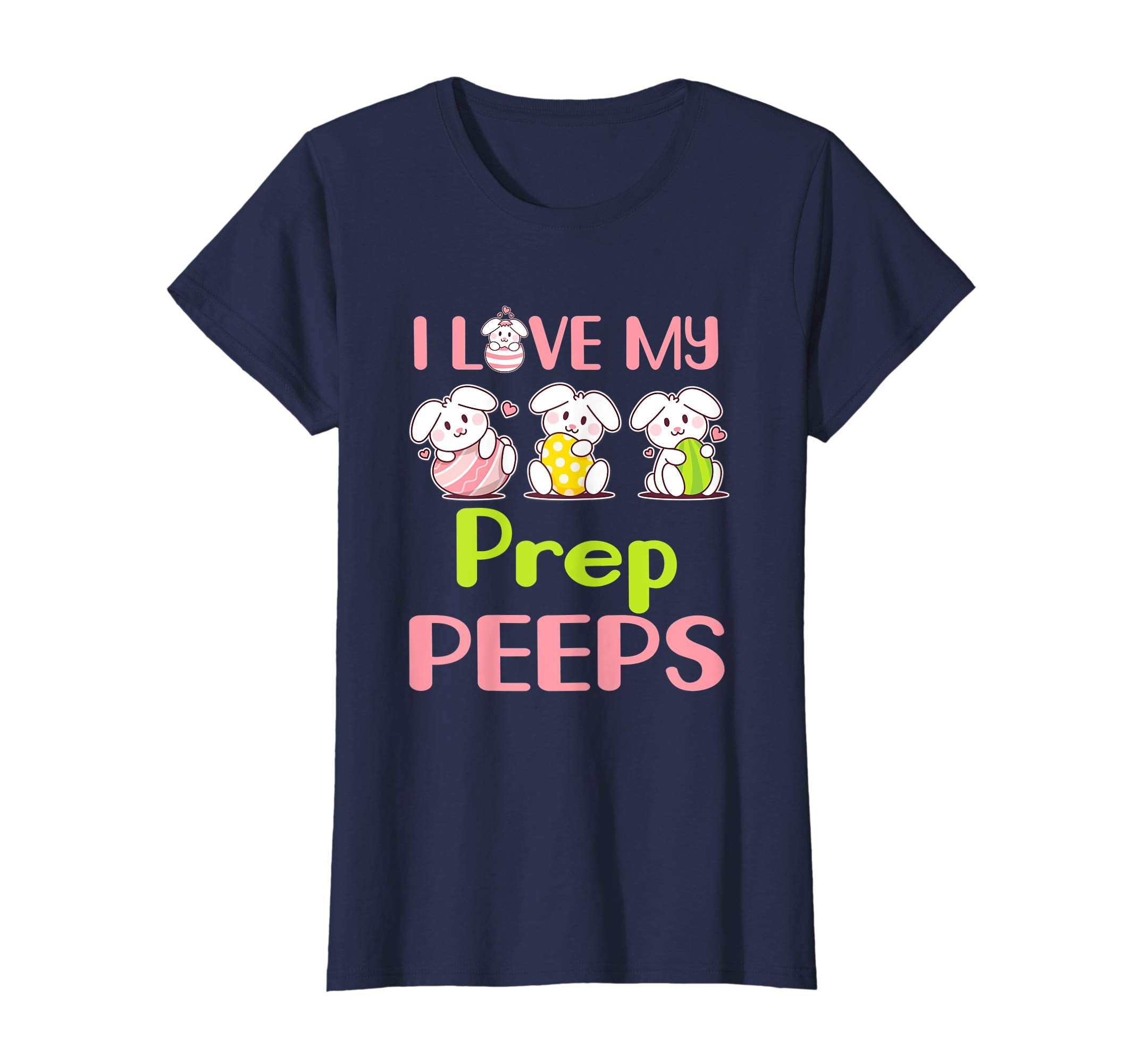 I Love My Prep Peeps Happy Easter Teacher Shirt