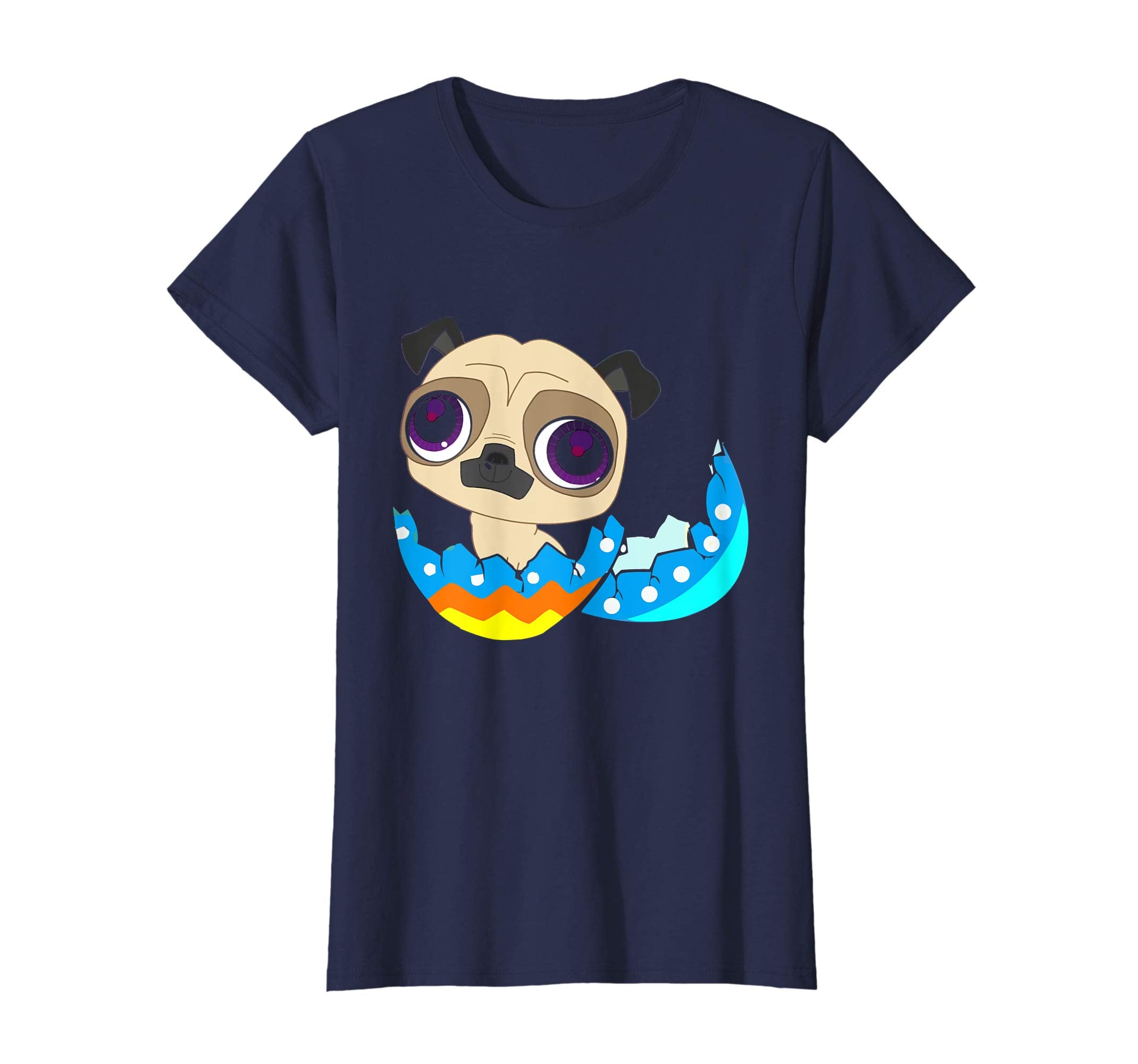 Easter Pug Shirt Pug and Egg Shirt Gift